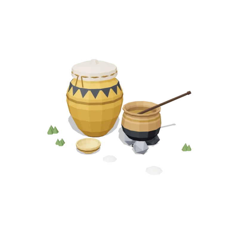 Clay pots — free 3D model