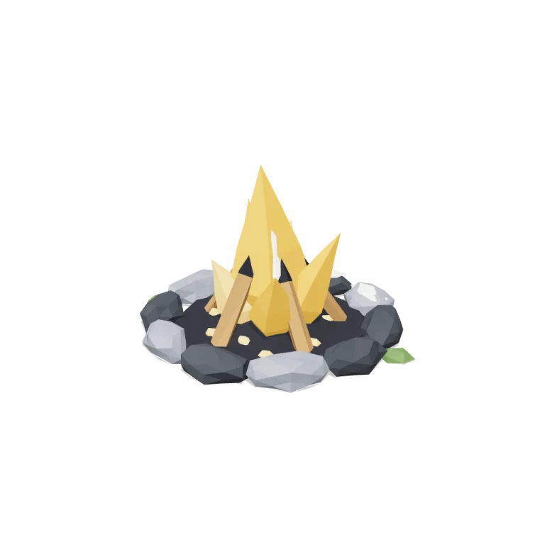 Fire flicker — free 3D model