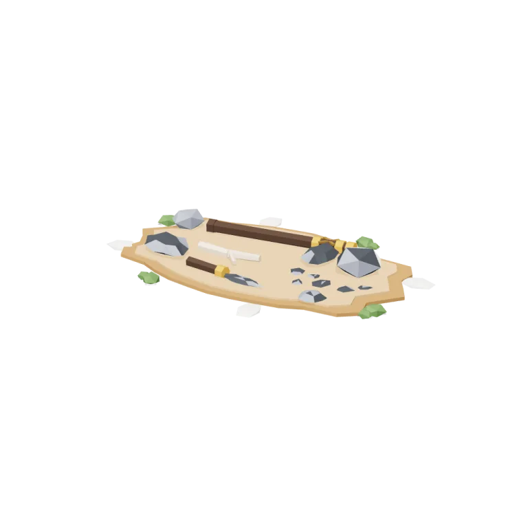 Flint tools — free 3D model