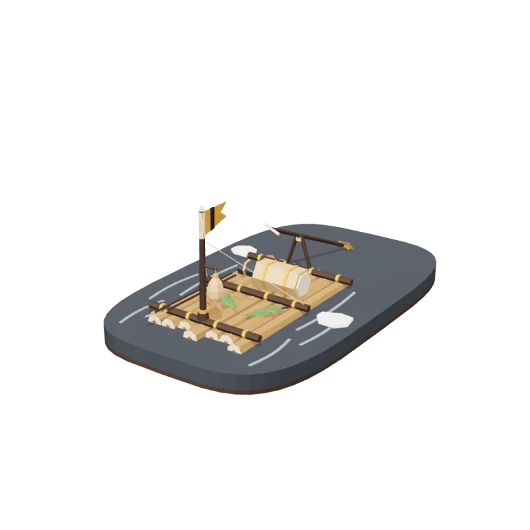 Raft — free 3D model