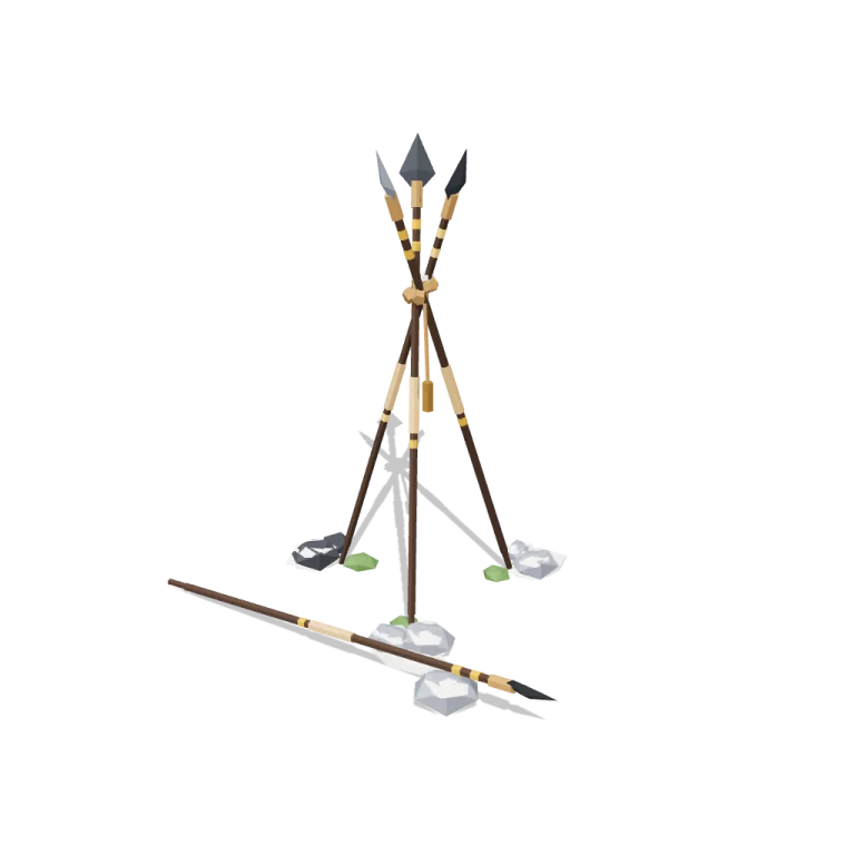 Spears — free 3D model