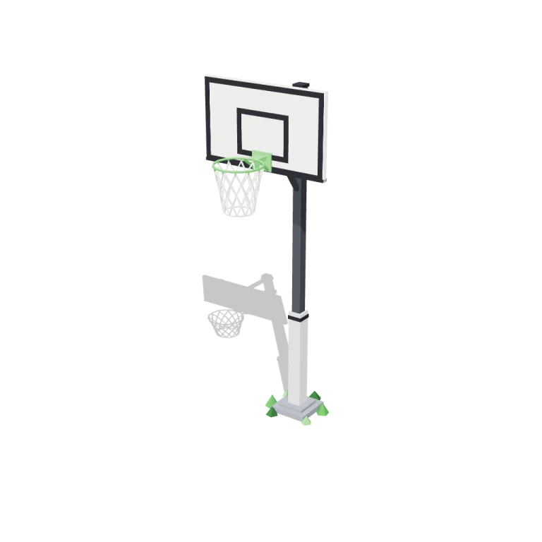 Basketball hoop — free 3D model