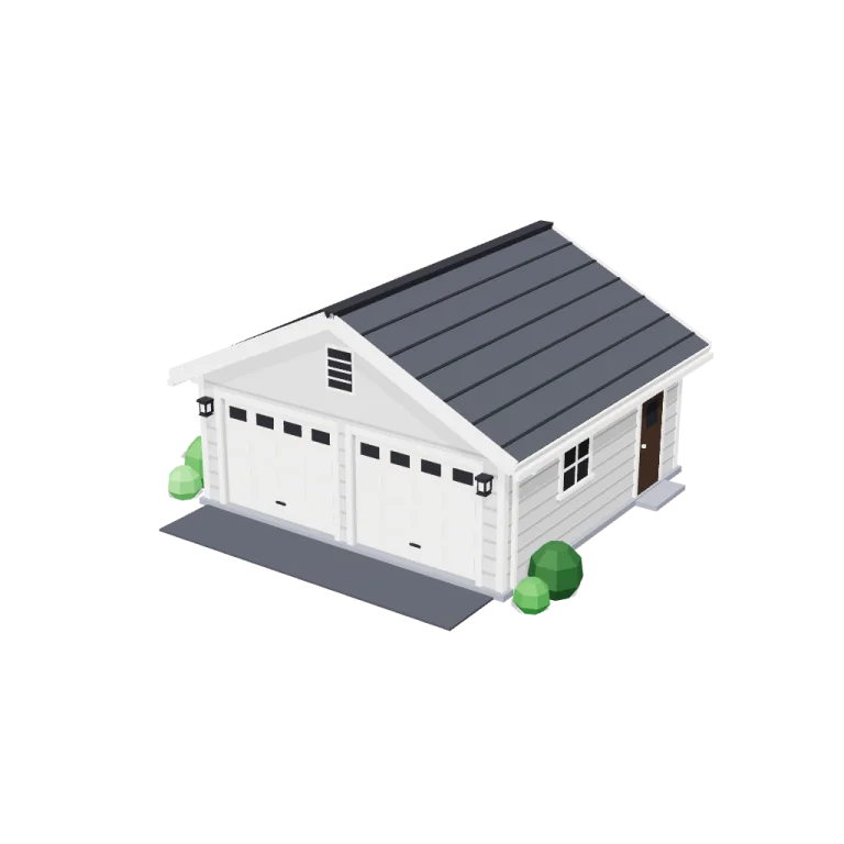 Garages — free 3D model