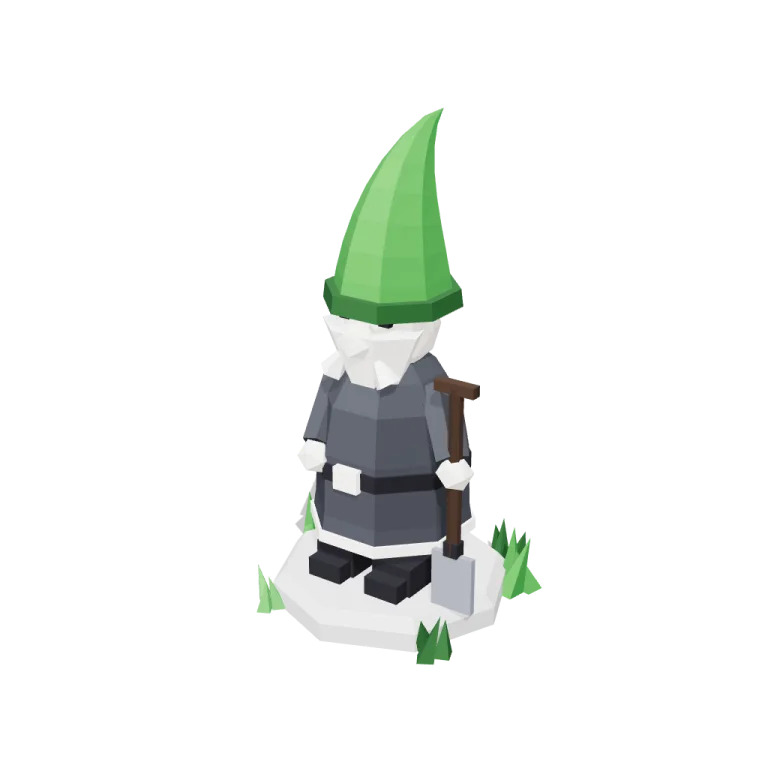 Garden gnomes — free 3D model