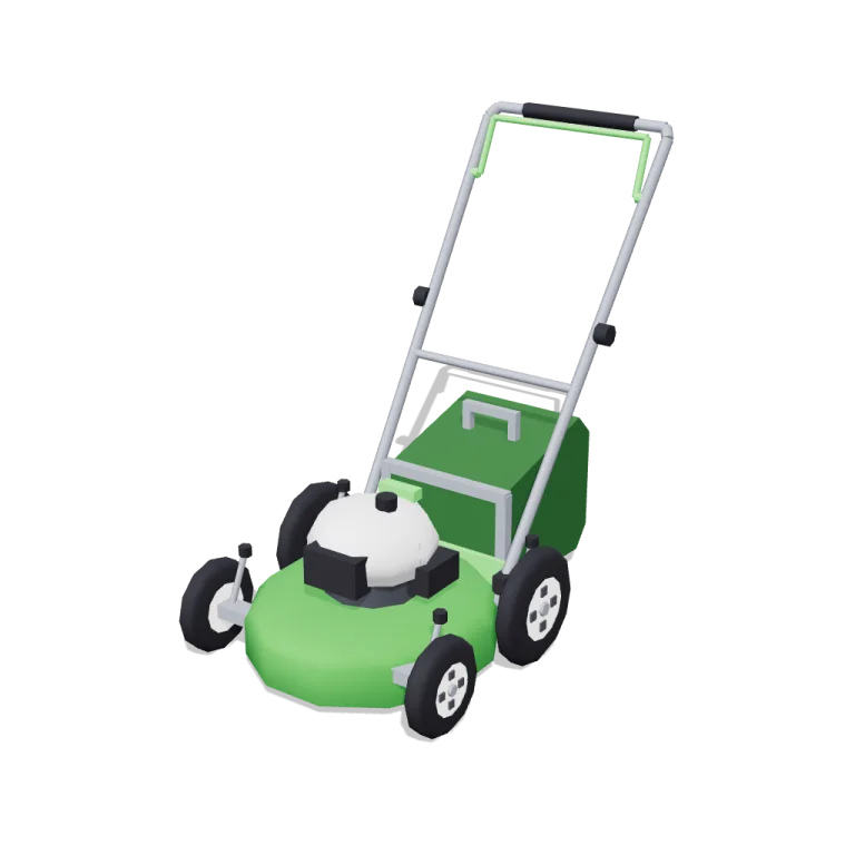 Lawn mower — free 3D model