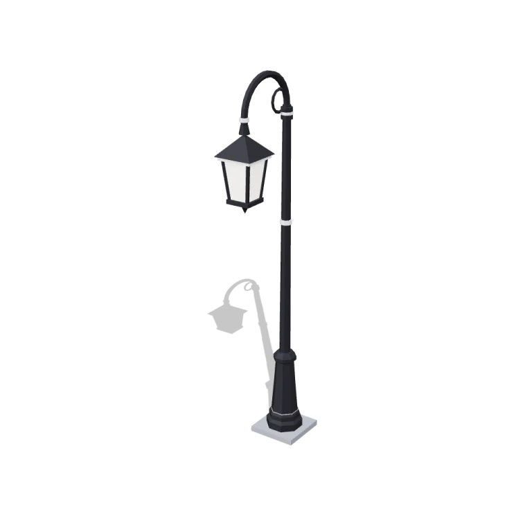 Street lamps — free 3D model