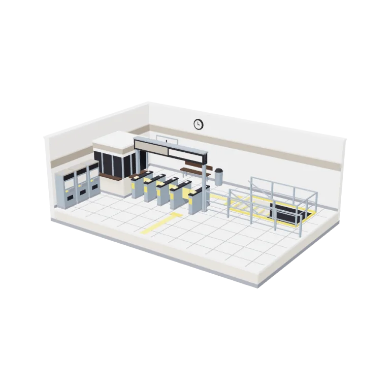 Concourse — free 3D model