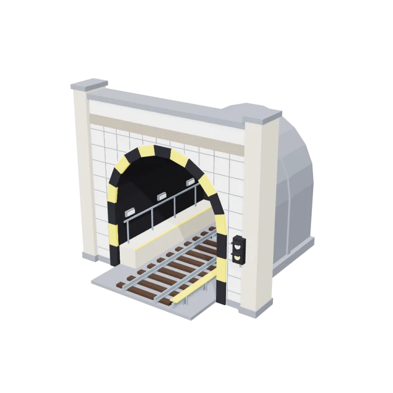 Tunnel mouth — free 3D model