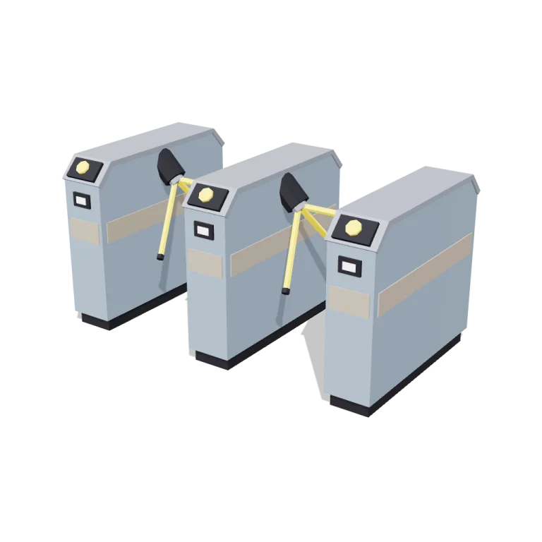 Turnstiles — free 3D model
