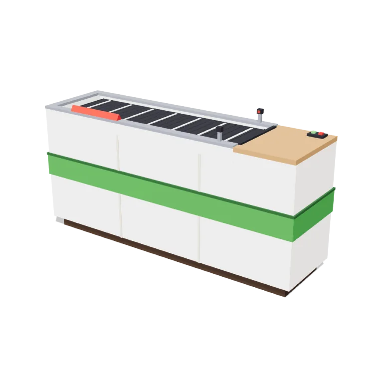 Conveyor at the till — free 3D model