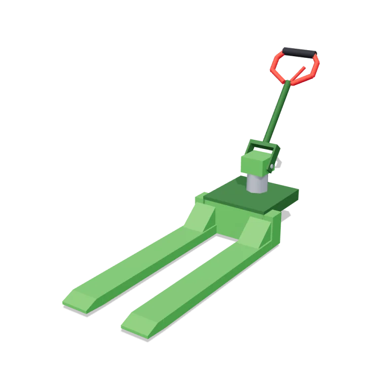Pallet jack — free 3D model