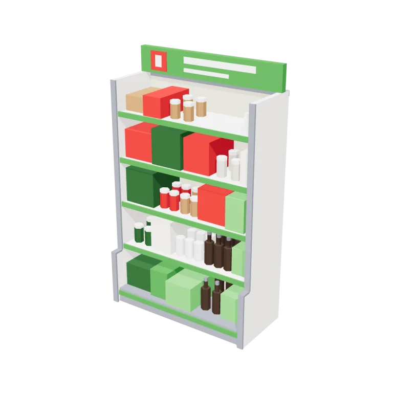 Shelves — free 3D model