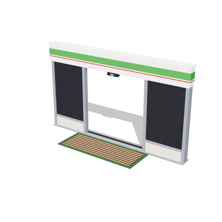 Sliding doors — free 3D model