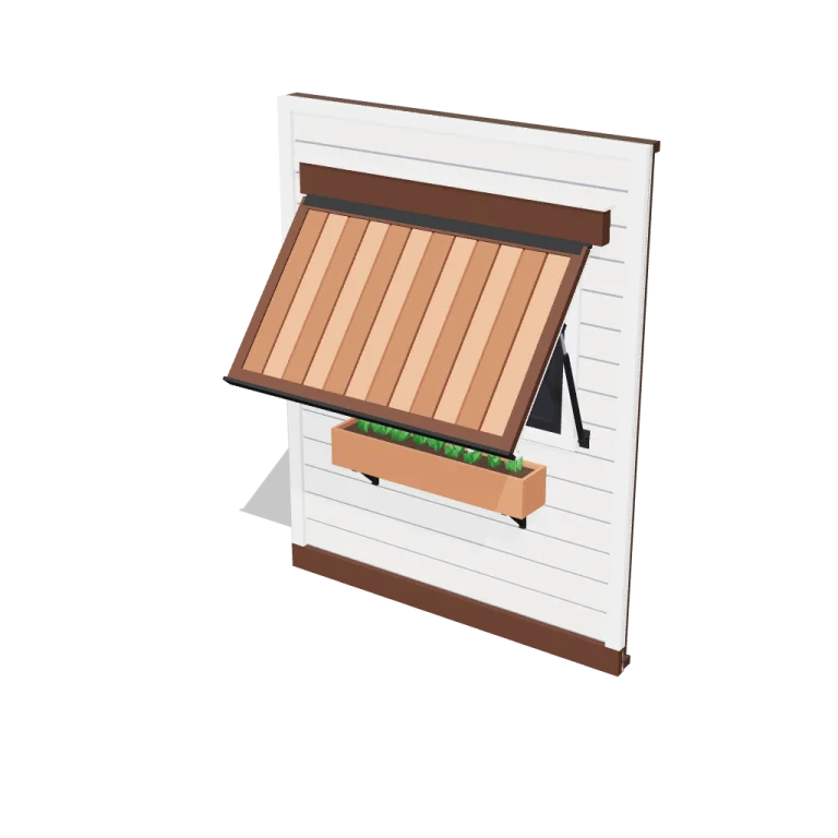 Awning — free 3D model