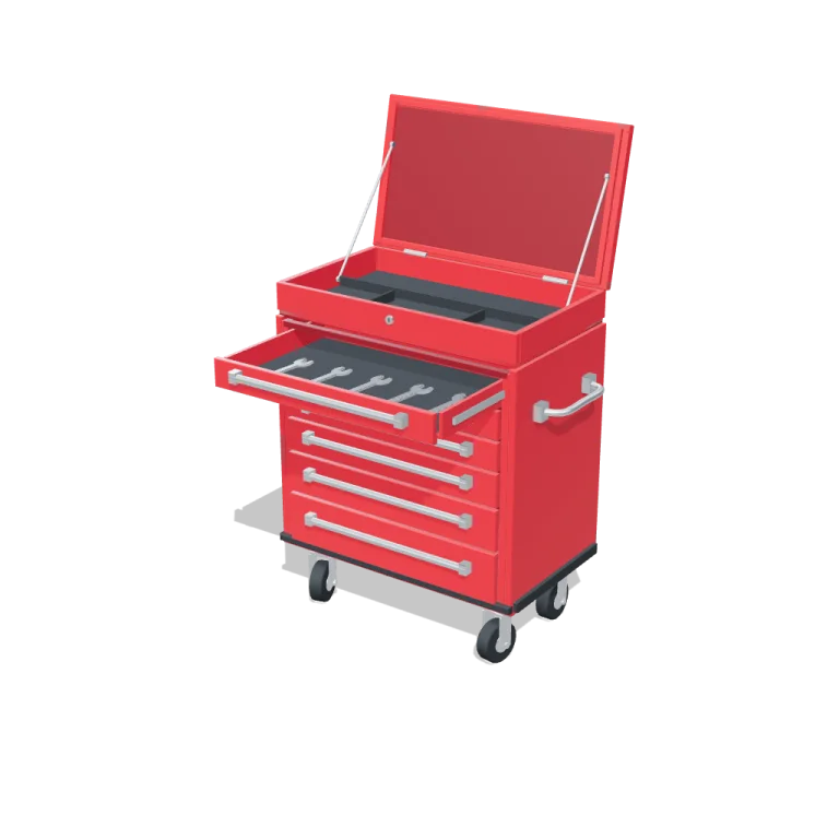 Toolbox Chest — free 3D model