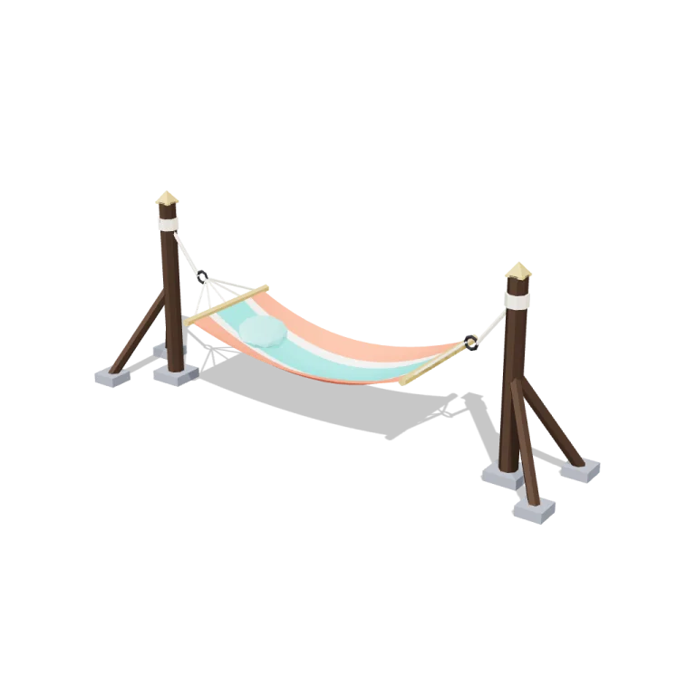 Hammocks — free 3D model