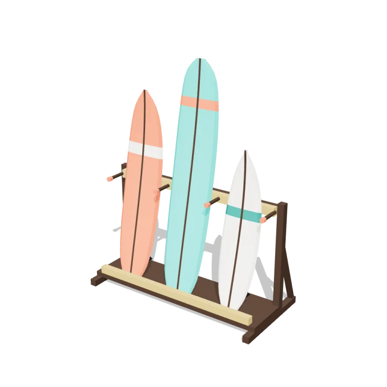 Surfboards — free 3D model