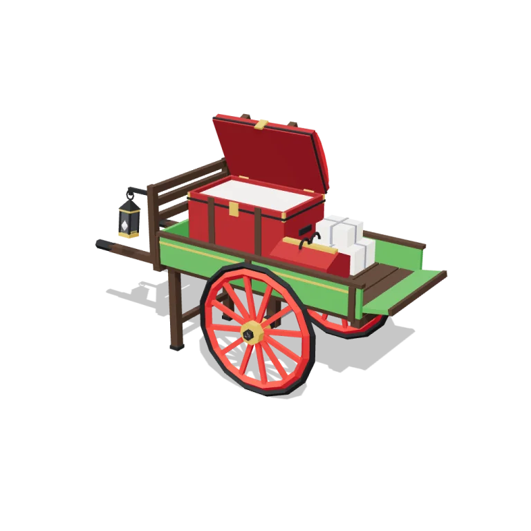 Hand barrow — free 3D model