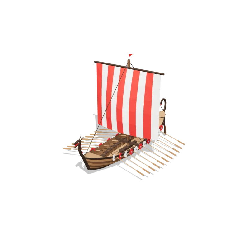Longship — free 3D model