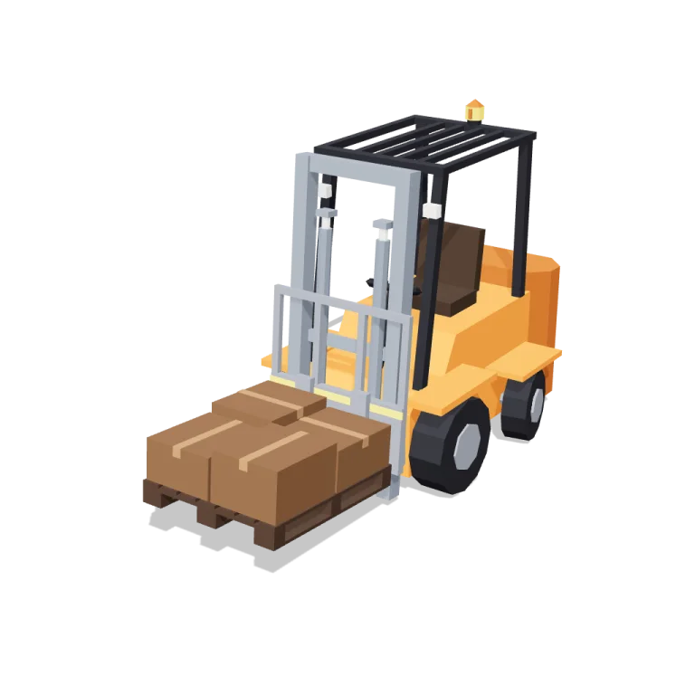 Forklift — free 3D model