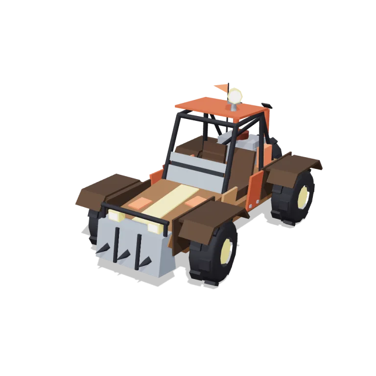 Armoured buggy — free 3D model