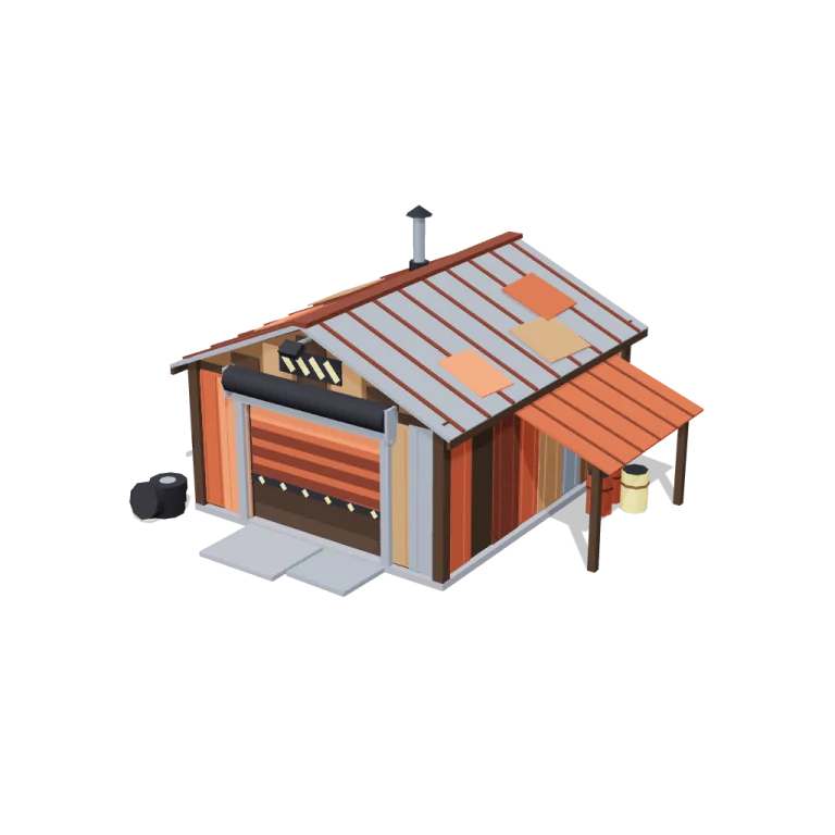 Garage — free 3D model