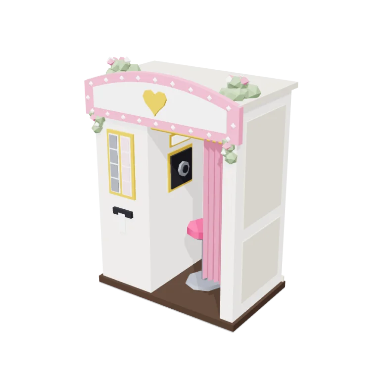 Photo booth — free 3D model