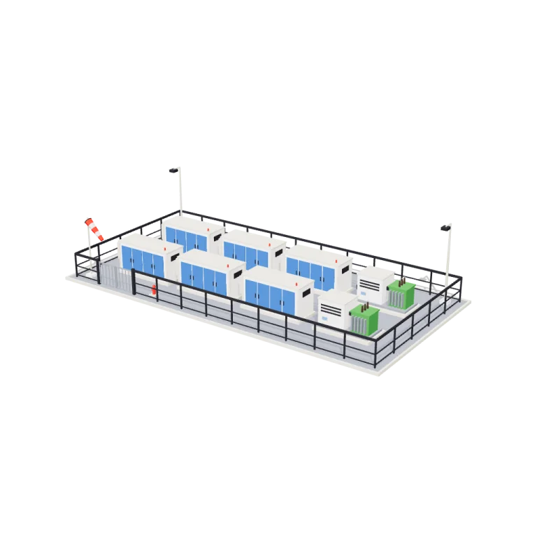 Battery yard — free 3D model