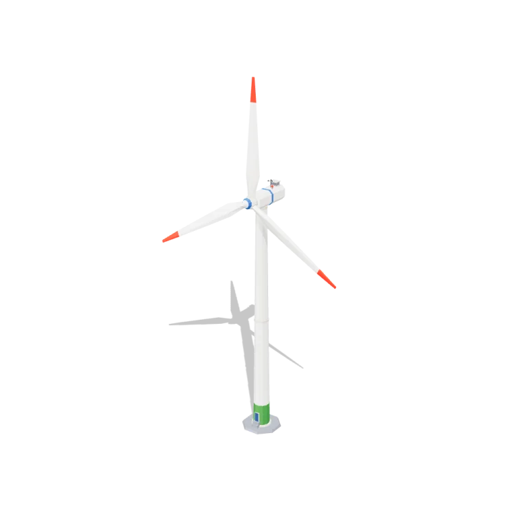 Turning blades — free 3D model