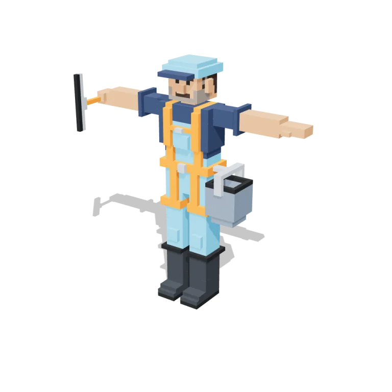 Window Cleaner — free 3D model