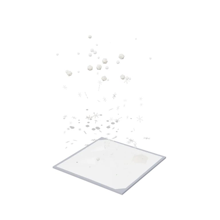 Falling snow — free 3D model