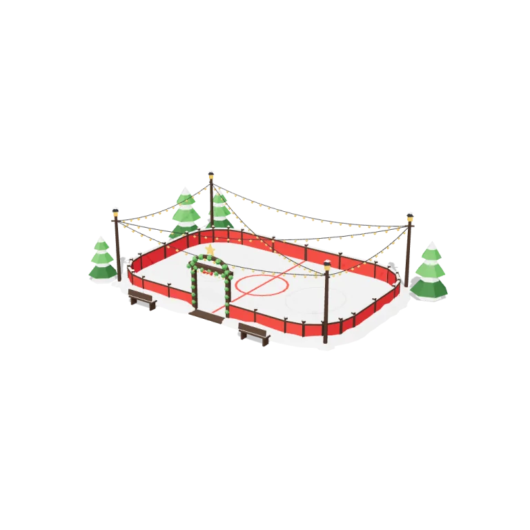 Ice rink — free 3D model
