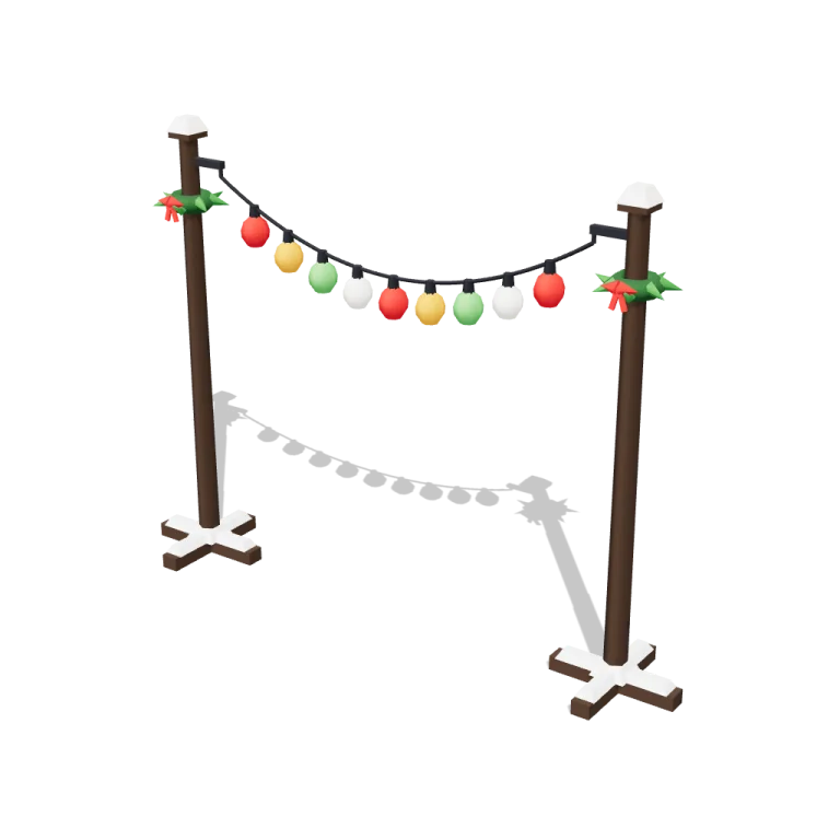 Light strings — free 3D model