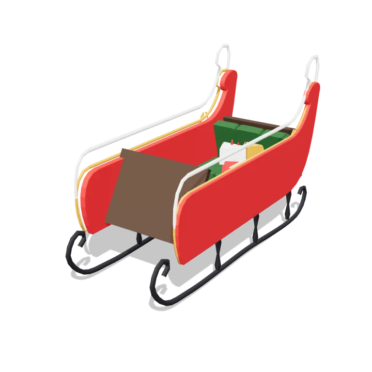 Sleigh — free 3D model