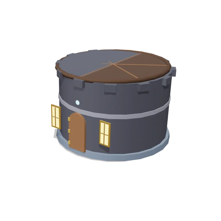 Wizard's Tower Ground Floor — free 3D model