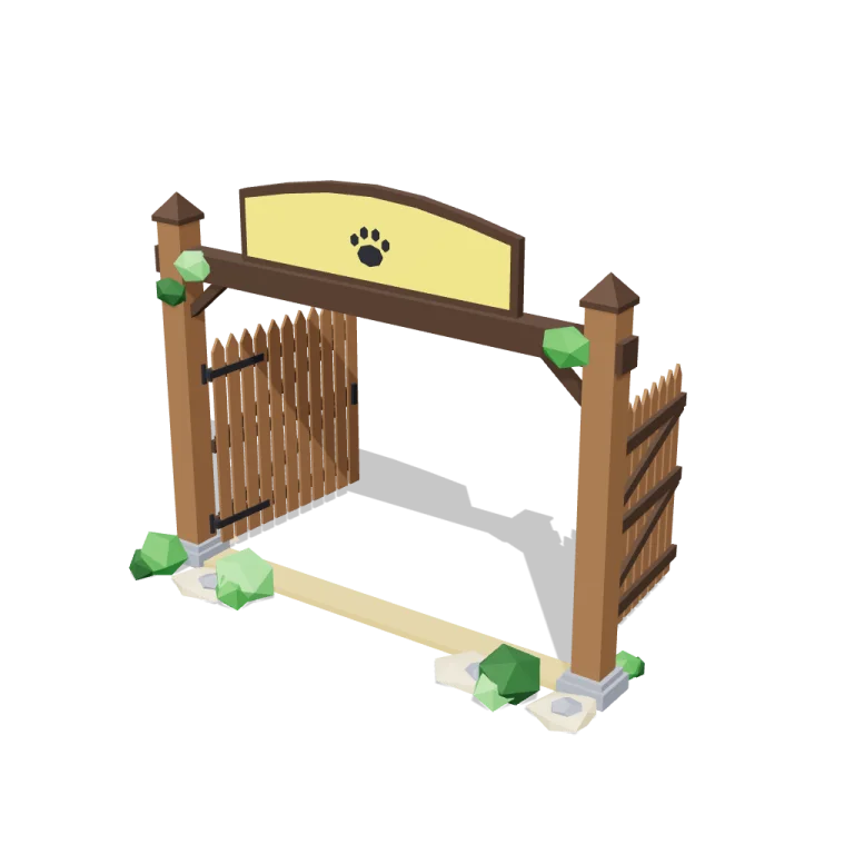 Gates — free 3D model