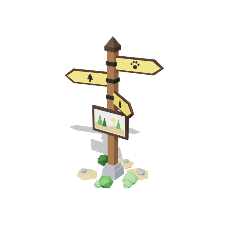 Signs — free 3D model