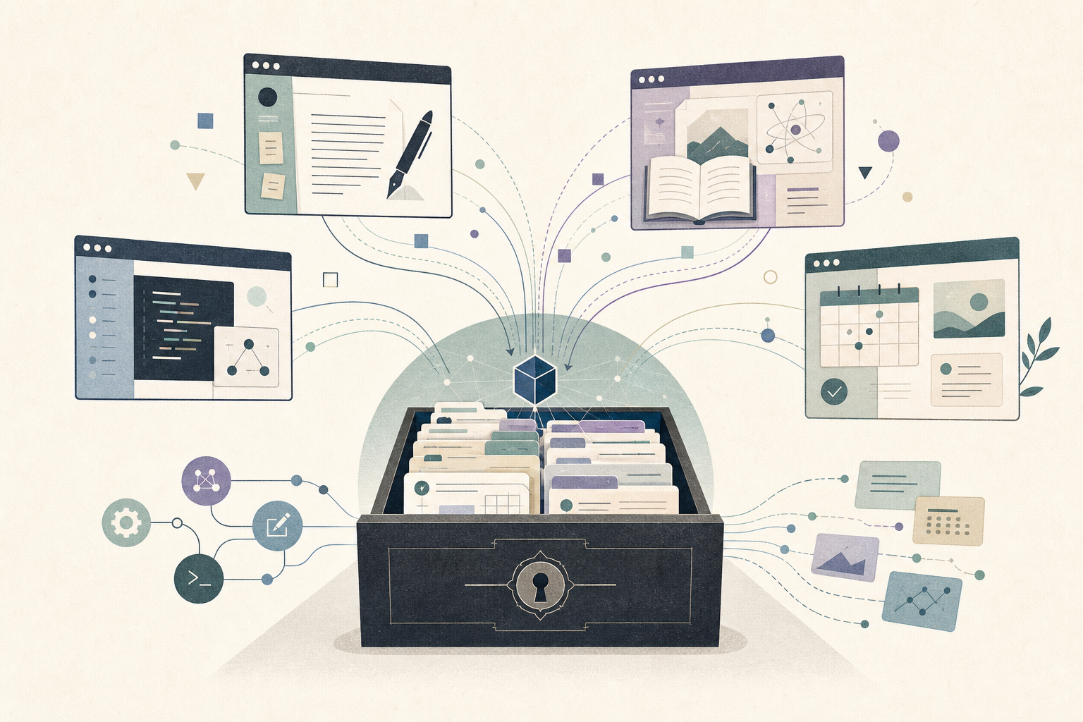 AI memory demand is moving into work governance, long-context economics, and physical-to-digital knowledge capture