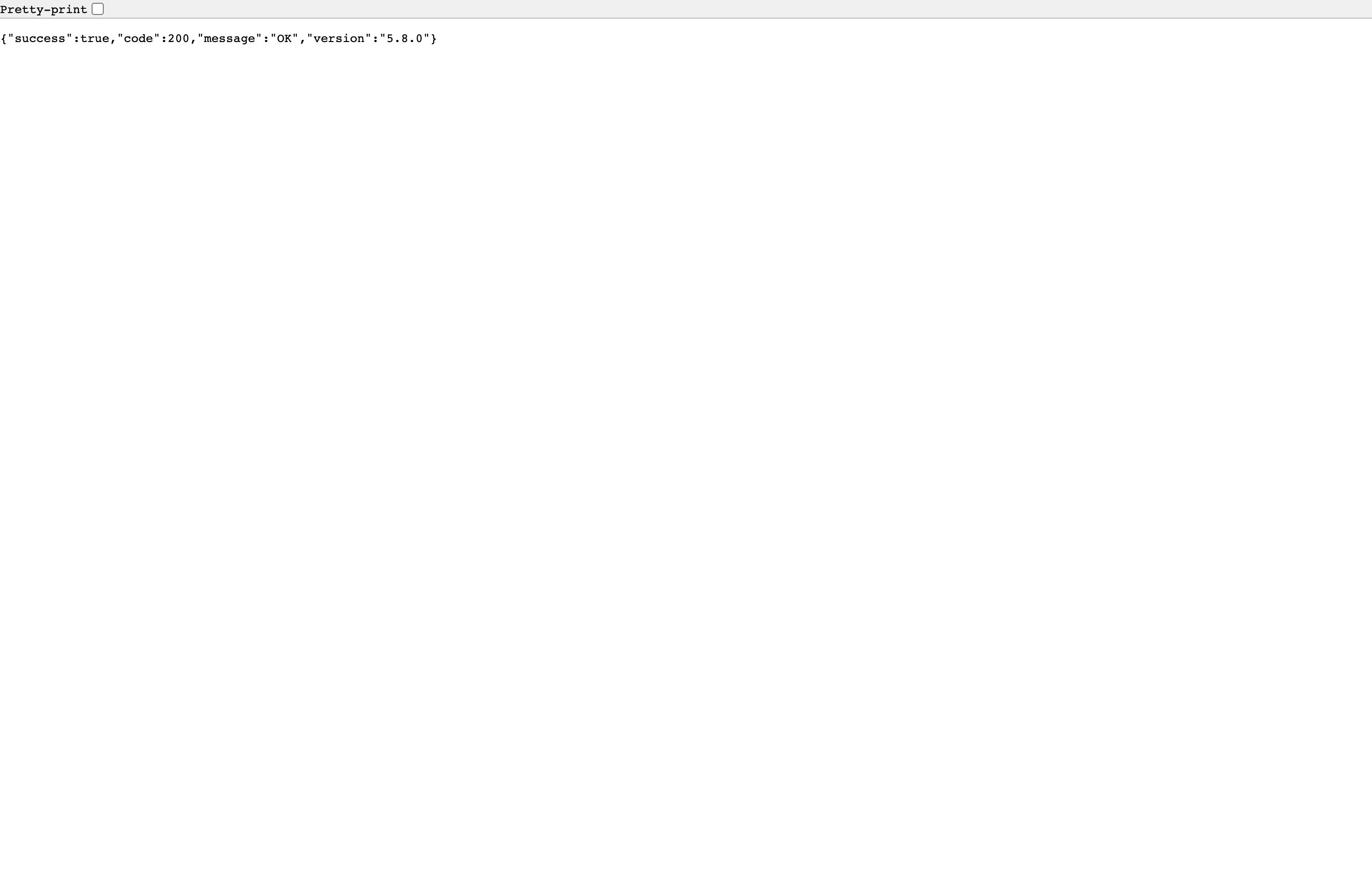 The deployed Carbone web UI loaded in a browser