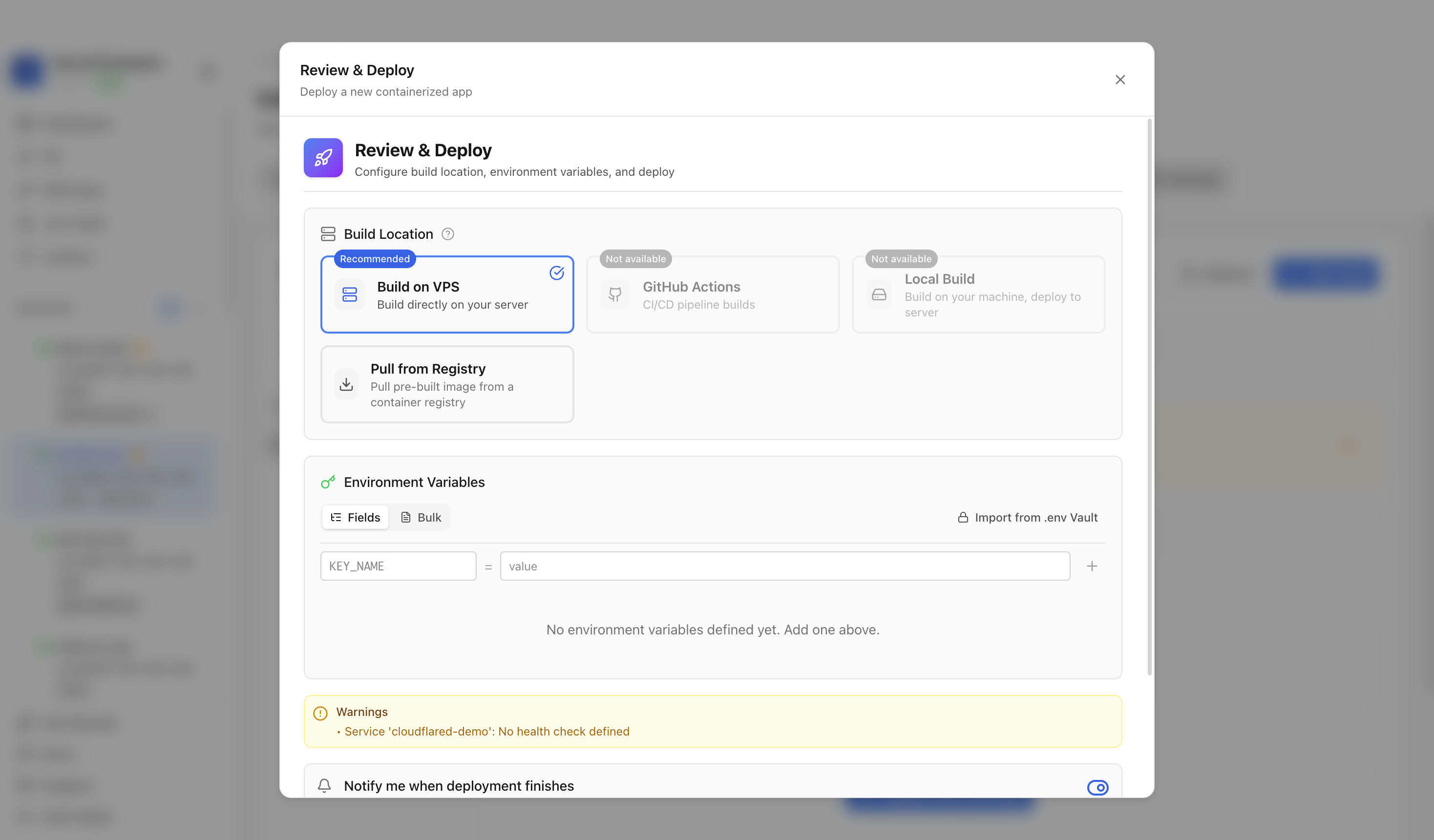 Reviewing Cloudflared before deployment